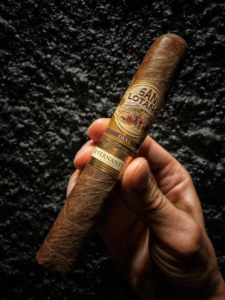 Cygaro A. J. Fernandez San Lotano Oval Habano Robusto polskiaficionado