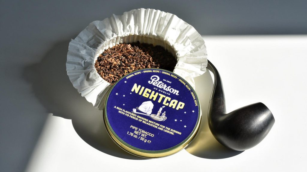 Tytoń fajkowy Peterson Nightcap fajka Worobiec 80 ajapalefaje.pl