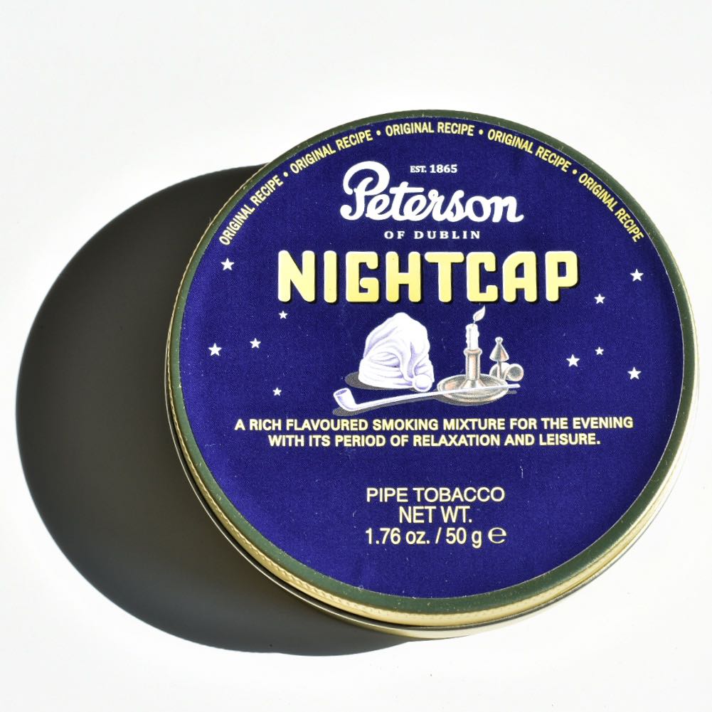 Tytoń fajkowy Peterson Nightcap puszka ajapalefaje.pl