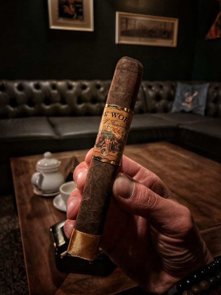 Cygaro New World Dorado Robusto polskiaficionado.pl