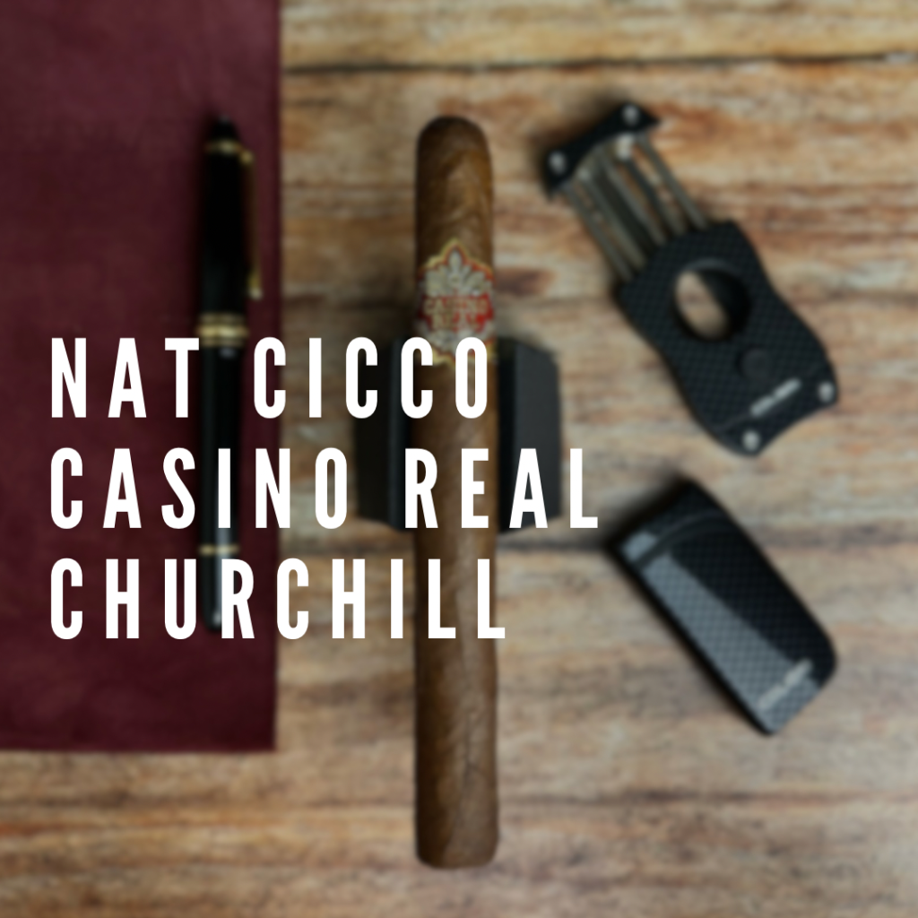 Cygaro Nat Cicco Casino Real Churchill Polski Aficionado