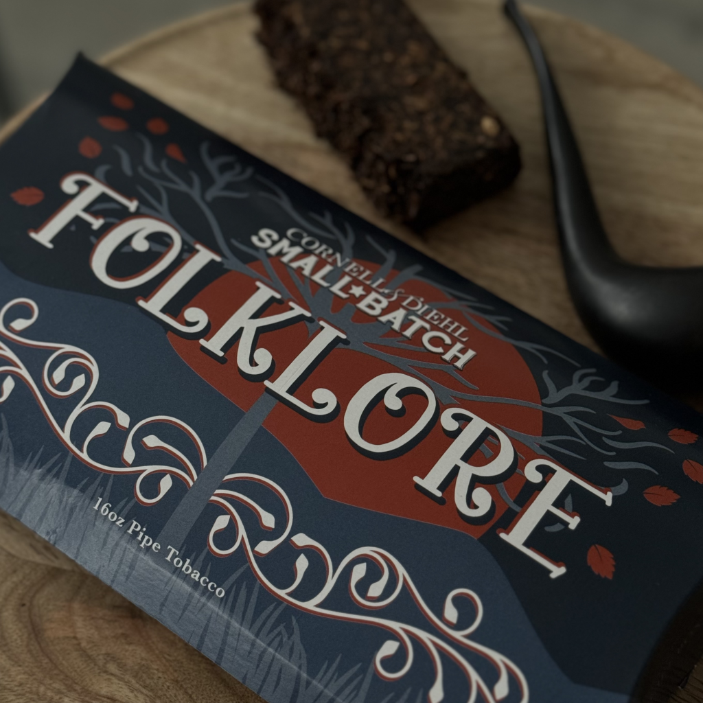 Recenzja tytoniu fajkowego Cornell & Diehl Folklore Polski Aficionado