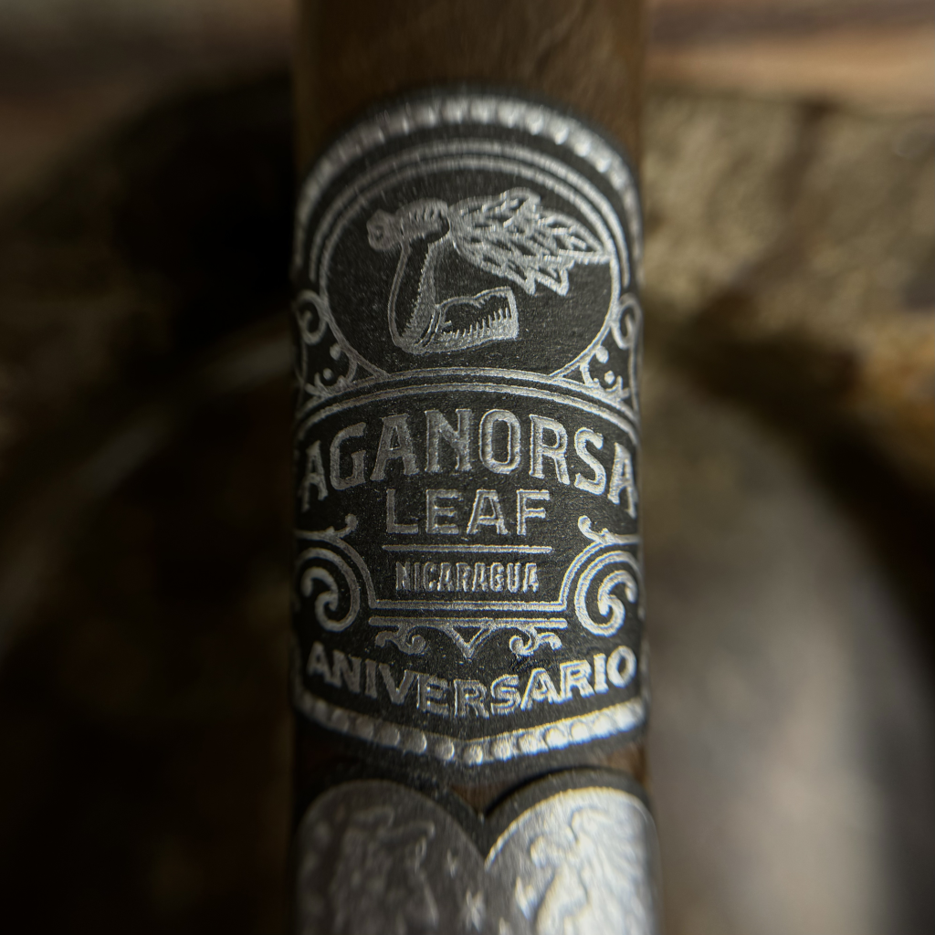 Polski Aficionado recenzja cygara Aganorsa Leaf Aniversario Maduro Gran Robusto