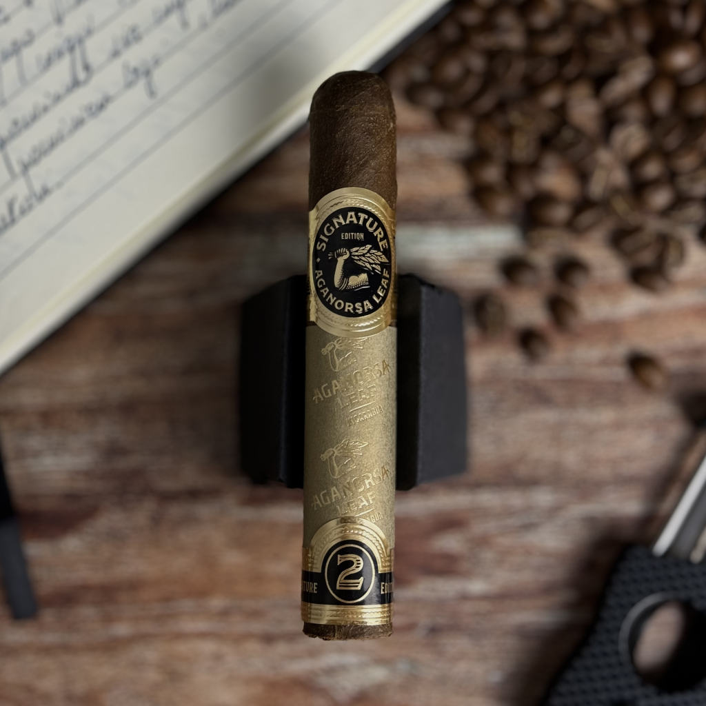 Aganorsa Leaf Signature Selection Maduro Robusto Polski Aficionado