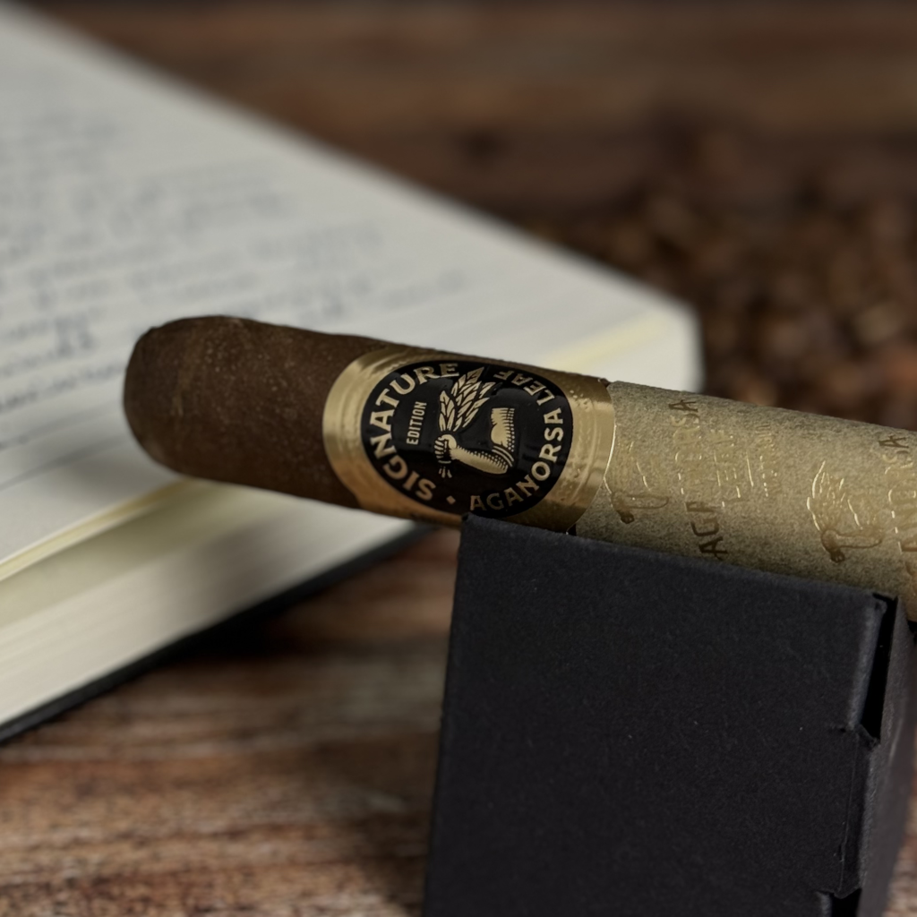 Aganorsa Leaf Signature Selection Maduro Robusto Polski Aficionado