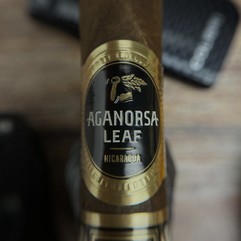 Cygaro Aganorsa Leaf Rare Leaf Reserva Maduro Robusto Polski Aficionado