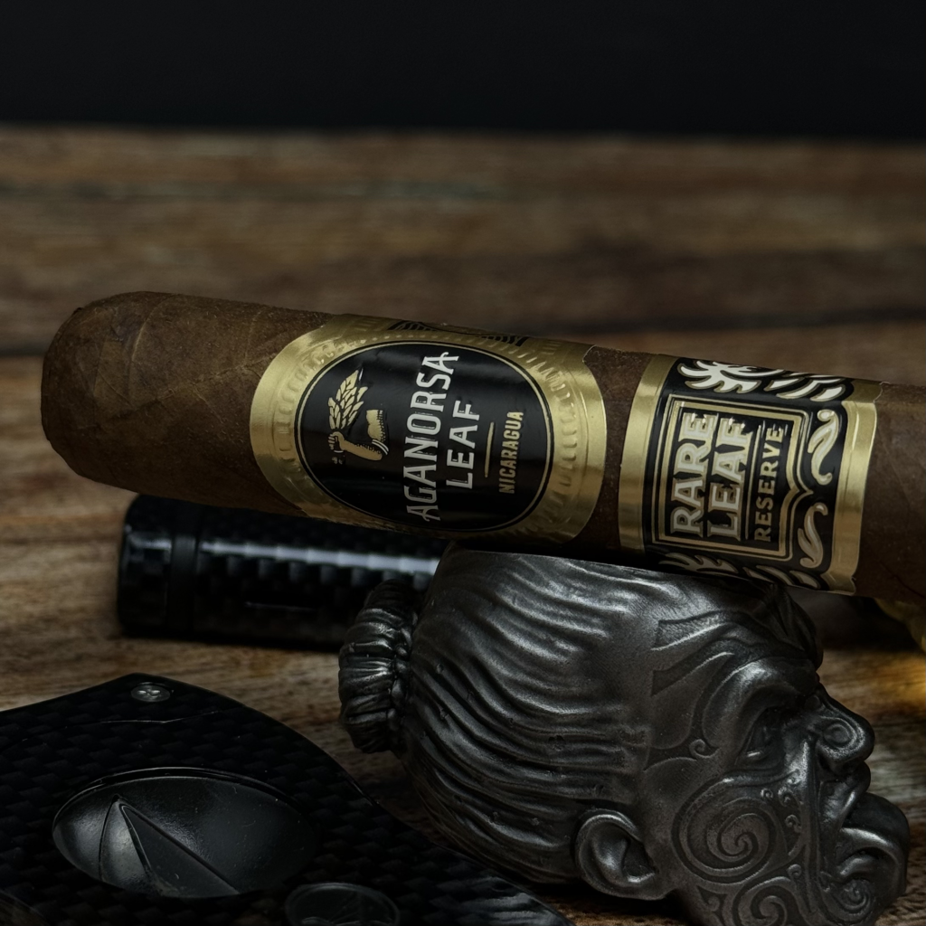 Polski Aficionado Cygaro Aganorsa Leaf Rare Leaf Reserva Maduro Robusto