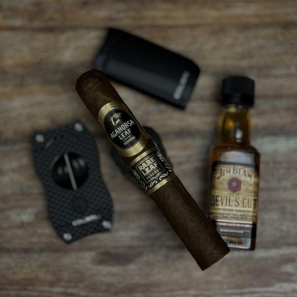 Recenzja cygara Aganorsa Leaf Rare Leaf Reserva Maduro Robusto Polski Aficionado